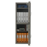 Сейф AIKO "ТМ-120/2Т", 1200х440х355 мм, 51 кг, 2 отделения, ключевые замки, трейзер, 2 полки — изображение 2