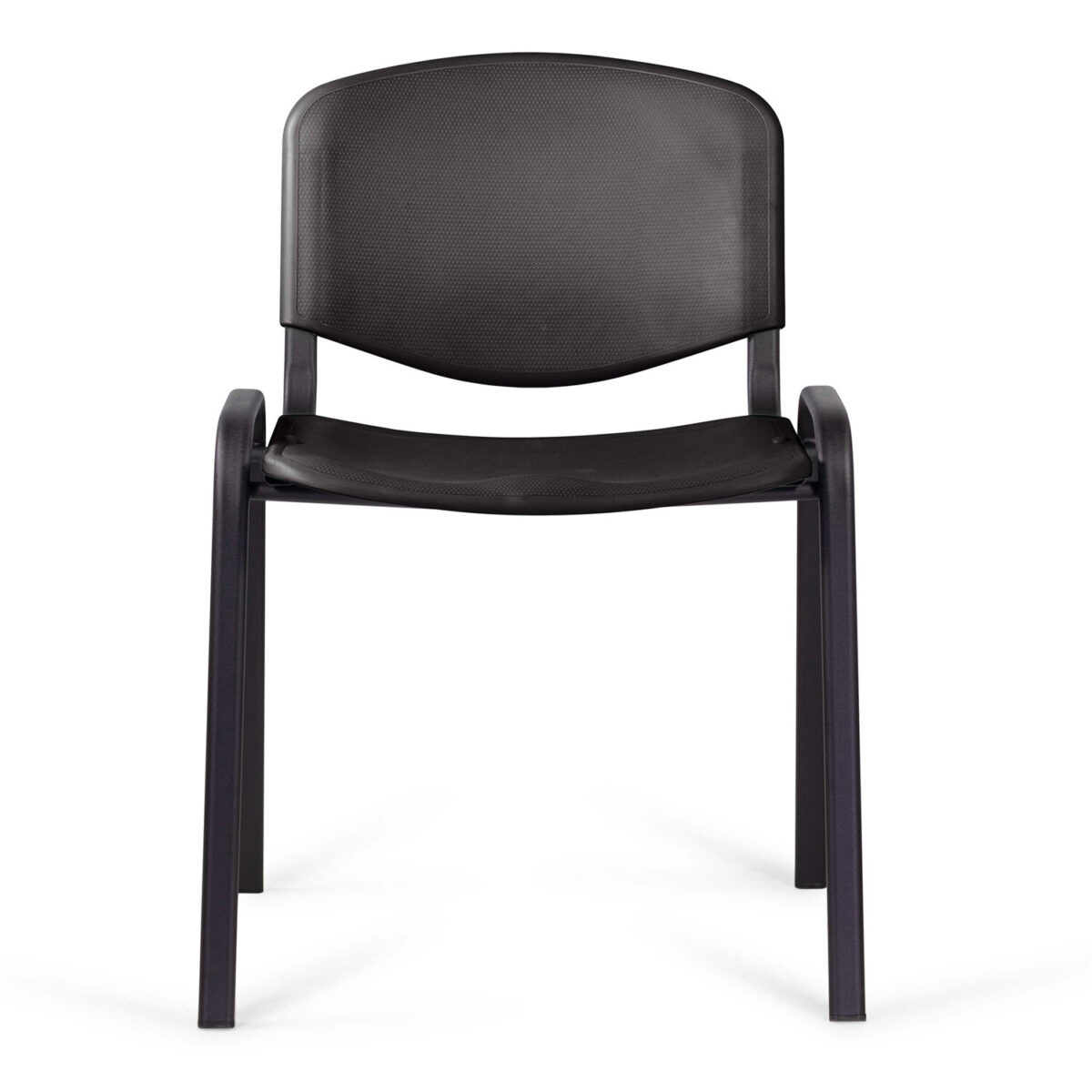 Стул STAFF "Iso Plast CF-009", черный каркас, пластик черный, 532569 — изображение 3