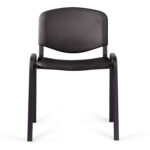 Стул STAFF "Iso Plast CF-009", черный каркас, пластик черный, 532569 — изображение 3