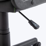 Кресло компьютерное BRABIX "Stripe GM-202", экокожа, черное/зеленое, 532511 — изображение 10