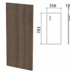 Дверь ЛДСП низкая "Приоритет", 356х18х783 мм, БЕЗ ФУРНИТУРЫ, лагос, К-936, К-936 лагос
