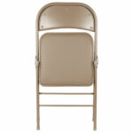 Стул складной BRABIX "Golf Plus CF-003 КОМФОРТ", бежевый каркас, кожзам бежевый, В КОРОБЕ, 533027 — изображение 8