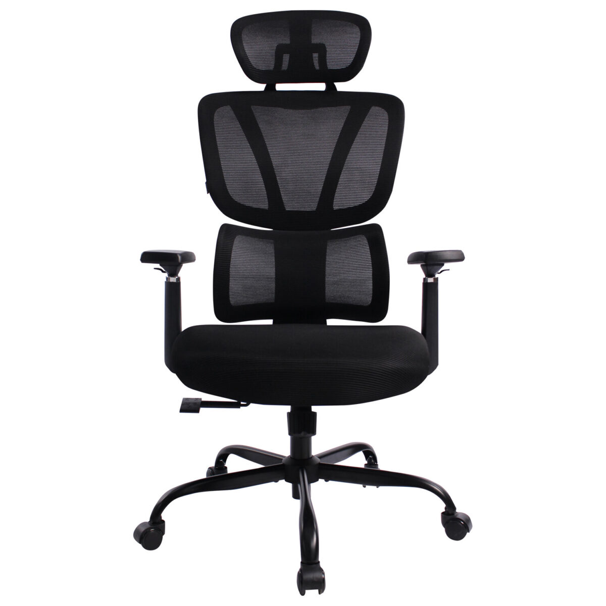 Кресло BRABIX PREMIUM "Fargo ER-710", синхромеханизм, 3D подлокотники, сетка/ткань TW, черное, 532949 — изображение 2