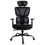 Кресло BRABIX PREMIUM "Fargo ER-710", синхромеханизм, 3D подлокотники, сетка/ткань TW, черное, 532949 — изображение 2