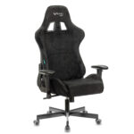 Кресло компьютерное Zombie VIKING KNIGHT, 2 подушки, ткань, черное, 1379928 — изображение 9