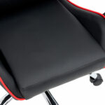 Кресло компьютерное CROMEX (КРОМЕКС) "Joker GM-125", две подушки, экокожа, черное/красное, 532954 — изображение 13