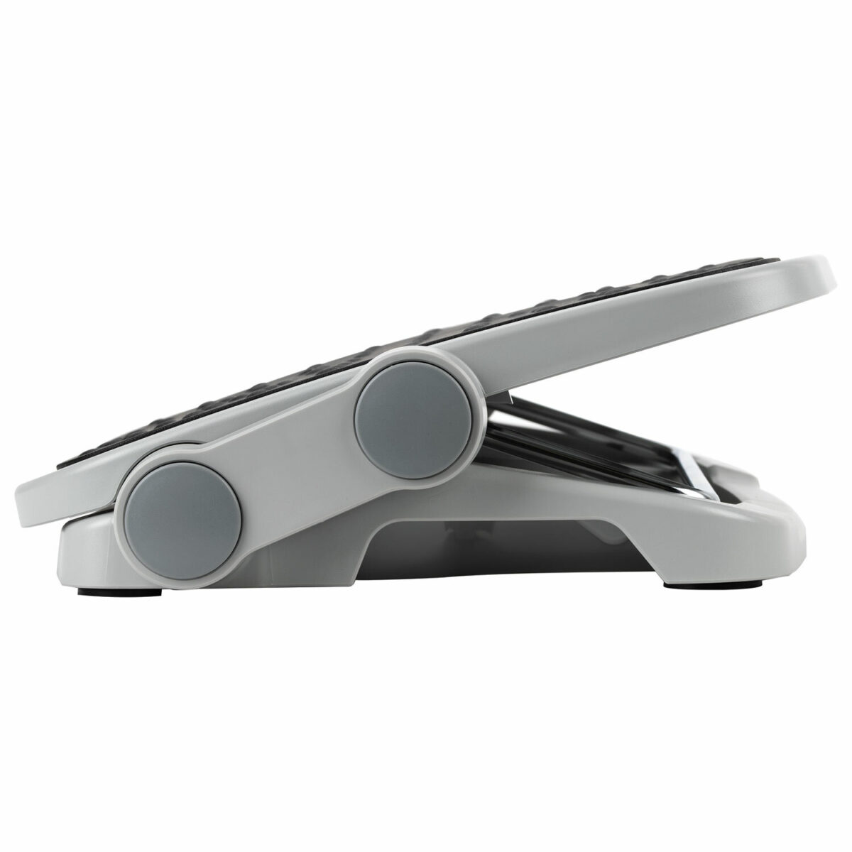 Подставка для ног BRAUBERG, офисная, 45х35 см, 2 положения, серая, 530363 — изображение 3