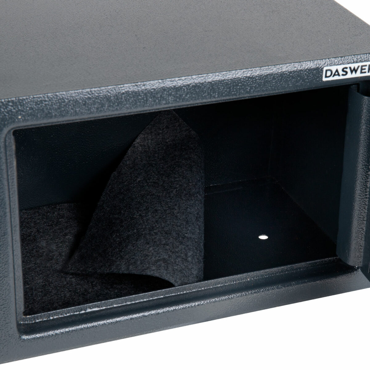 Сейф мебельный DASWERK (ДАСВЕРК) SC-200EL (200х310х200 мм), электронный замок, графит, 291341 — изображение 8