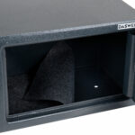 Сейф мебельный DASWERK (ДАСВЕРК) SC-200EL (200х310х200 мм), электронный замок, графит, 291341 — изображение 8