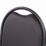 Стул для посетителей РС00Л, черный каркас, кожзам черный — изображение 8