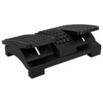 Подставка для ног BRABIX "Ultra 5" 43х32 см, массажер, регулировка угла наклона, 2 платформы, 533040 — изображение 4