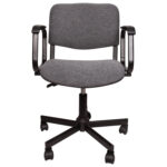 Кресло КР08, с подлокотниками, серое, КР01.00.08-102- — изображение 4