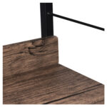 Стеллаж на металлокаркасе BRABIX "LOFT SH-002", 600х350х845 мм, цвет морёный дуб, 641231 — изображение 8