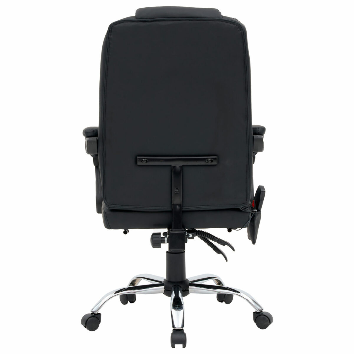 Кресло офисное CROMEX (КРОМЕКС) "Lounge MS-007", подножка, 6 массажных модулей, экокожа, черное, 532960 — изображение 7