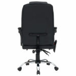 Кресло офисное CROMEX (КРОМЕКС) "Lounge MS-007", подножка, 6 массажных модулей, экокожа, черное, 532960 — изображение 7