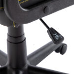 Кресло компьютерное BRABIX "Stripe GM-202", экокожа, черное/желтое, 532510 — изображение 9