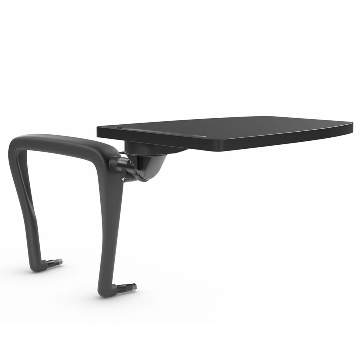 Стол (пюпитр) для стула "ИЗО", для конференций, складной, пластик/металл, черный — изображение 1