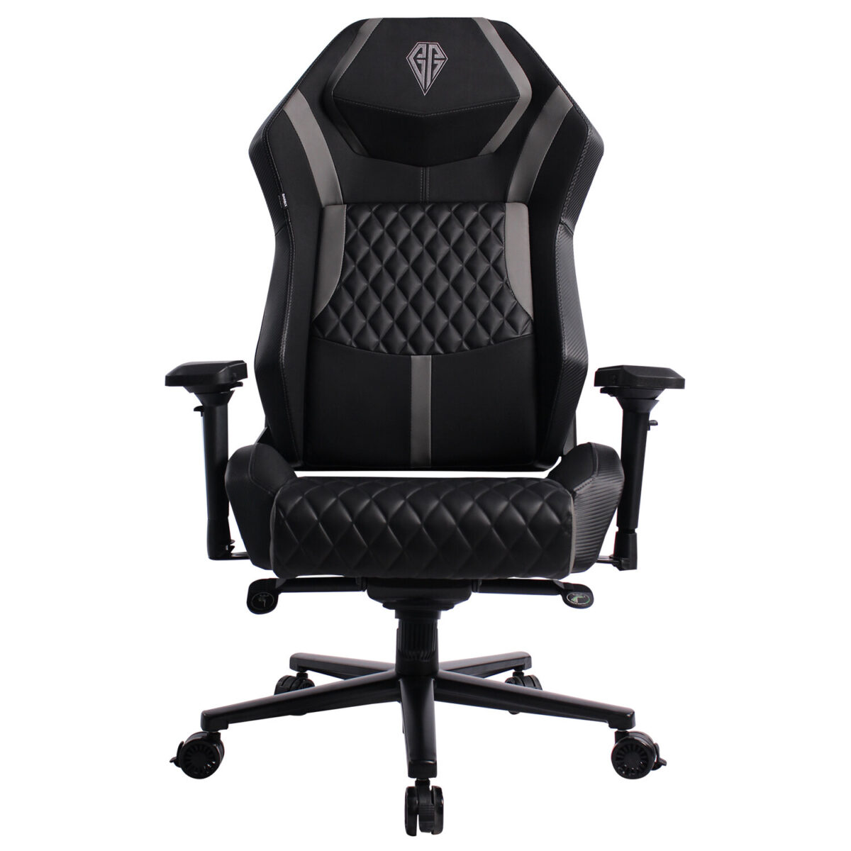 Кресло BRABIX PREMIUM "Core GM-160", мультиблок, 4D подлокотники, литой поролон, черное/серое, 532952 — изображение 2