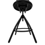 Стул кресло кассира, ресепшен РС61/Д, на винте, без подлокотников, кожзам, черное — изображение 7