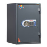 Сейф огневзломостойкий VALBERG "Гарант-67Т EL", 670х440х440 мм, 99 кг, эл. замок, трейзер, крепление к полу — изображение 2