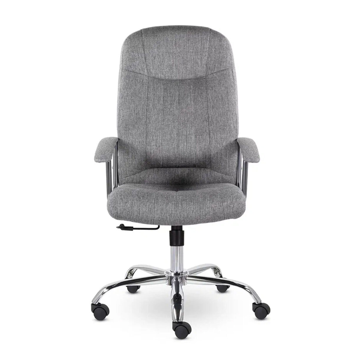 Кресло офисное "Бостон", CH-277, хром, ткань, серый (M-02) — изображение 6