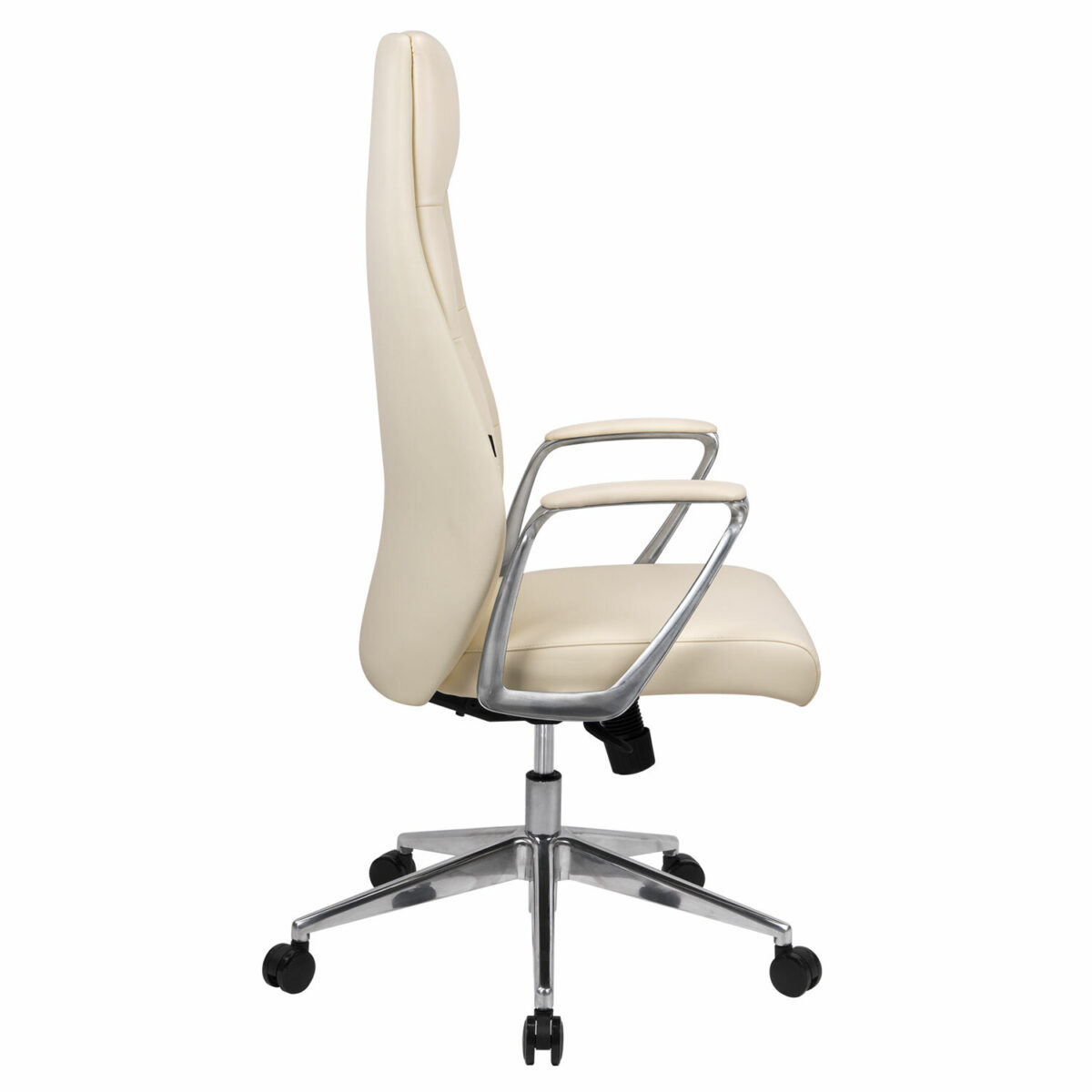 Кресло BRABIX PREMIUM "Adept EX-752", синхромеханизм, алюминий, экокожа, бежевое, 532931 — изображение 3