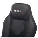 Кресло компьютерное BRABIX "Game GM-017", экокожа/ткань, черное, 532641, GM-017_532641 — изображение 6