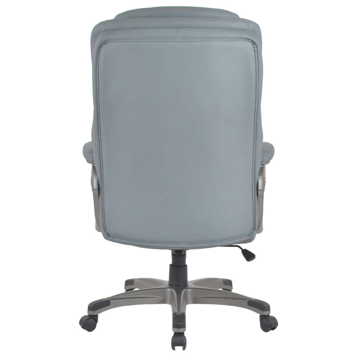 Кресло BRABIX PREMIUM "Regal EX-557", НАГРУЗКА до 150 кг, пружинный блок, экокожа, серое, 532946 — изображение 3