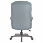 Кресло BRABIX PREMIUM "Regal EX-557", НАГРУЗКА до 150 кг, пружинный блок, экокожа, серое, 532946 — изображение 3