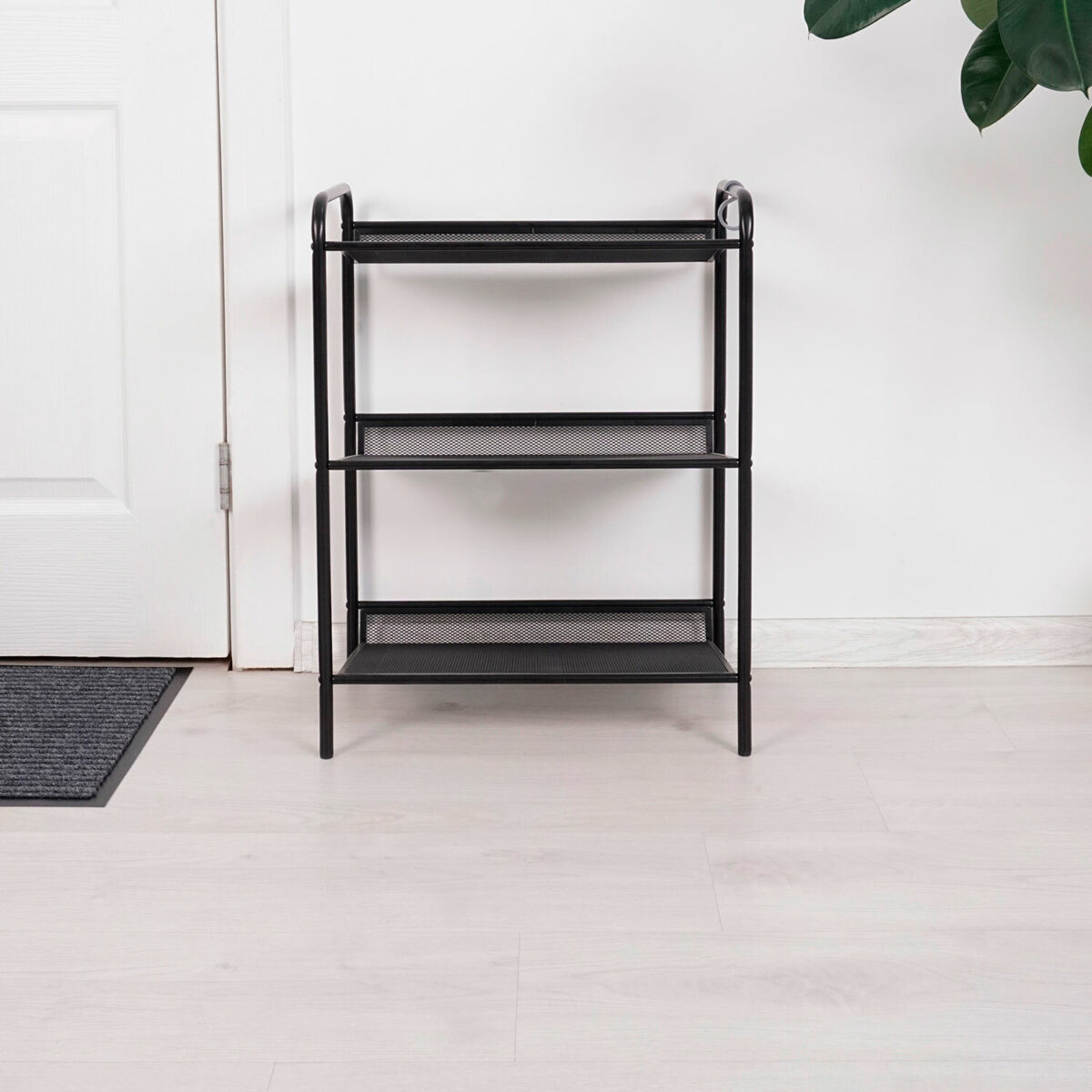 Полка для обуви "Женева-13", 450х270х600 мм, 3 полки, металл, чёрная, ПДО Ж13 Ч — изображение 3