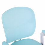 Кресло детское с подставкой для ног BRABIX "Toy MG-205", сетка/ткань TW, голубое, 533152 — изображение 15