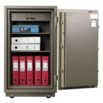 Сейф огнестойкий VALBERG "FRS-99T KL", 991х565х451 мм, 145 кг, 2 ключевых замка, трейзер, крепление к полу — изображение 2