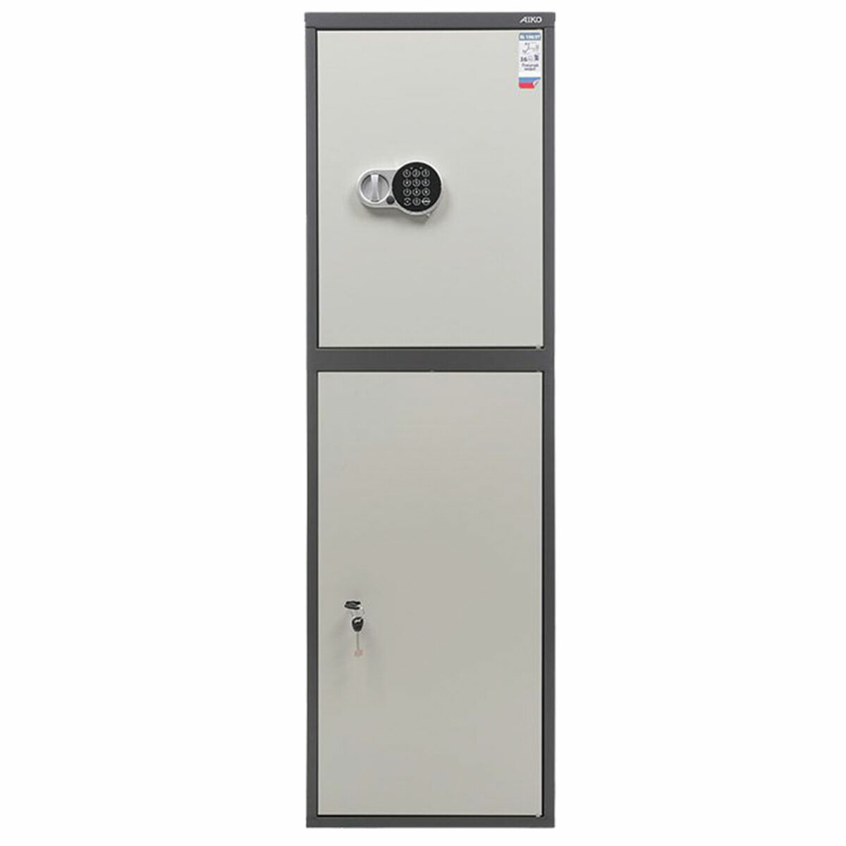 Шкаф металлический для документов AIKO "SL-150/2ТEL" ГРАФИТ, 1490х460х340 мм, 36 кг, S10799152902 — изображение 3