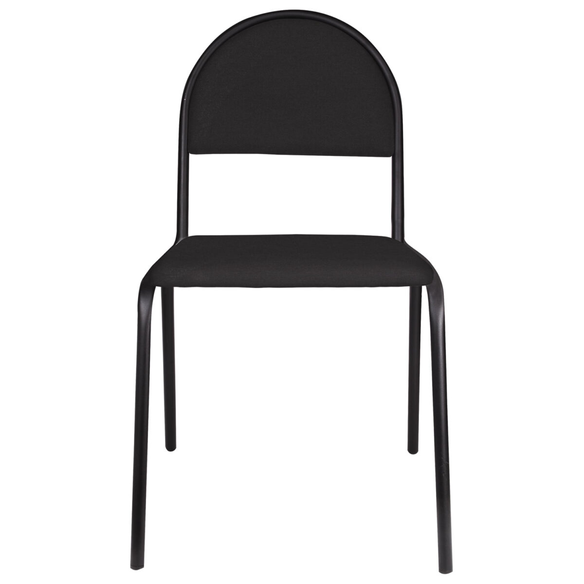 Стул для посетителей "Серна", черный каркас, ткань черная, СМ 7/22 Т-11 — изображение 2