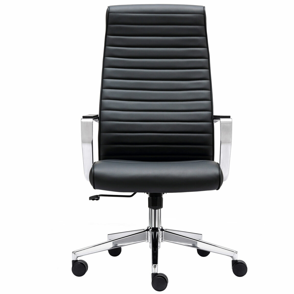 Кресло BRABIX PREMIUM "Solo EX-730", алюминий, хром, экокожа, черное, 532936 — изображение 3