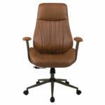 Кресло BRABIX PREMIUM "Texas EX-571", синхромеханизм, искусственная замша, светло-коричневый, 532942 — изображение 3