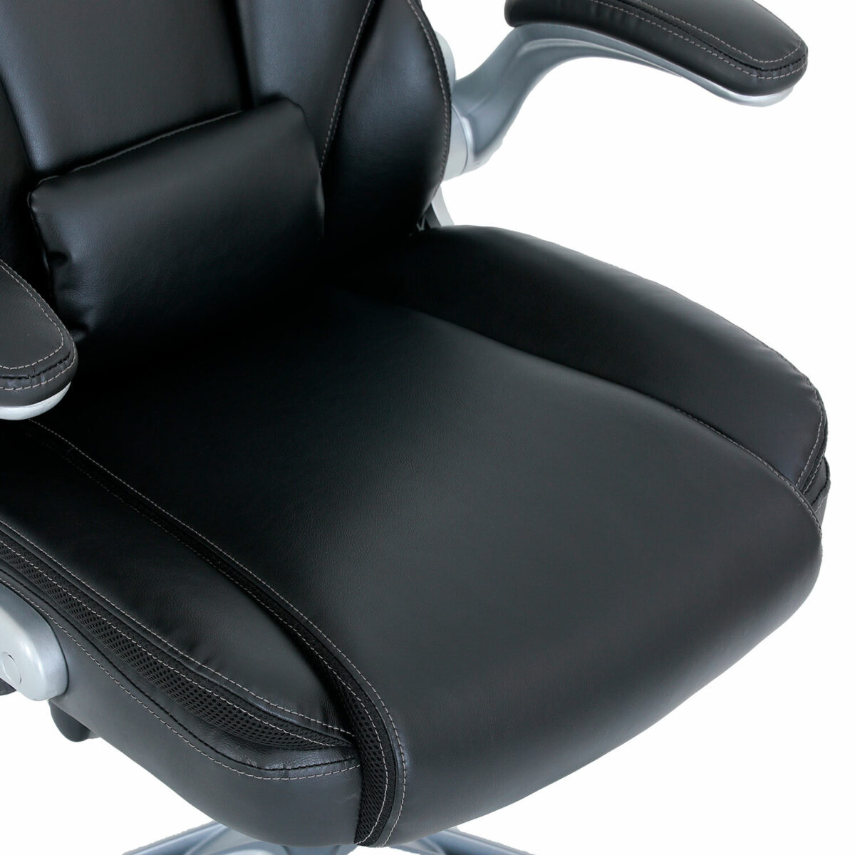 Кресло BRABIX PREMIUM "Phantom EX-553", рециклированная кожа, регулируемый подголовник, черное, 532940 — изображение 10