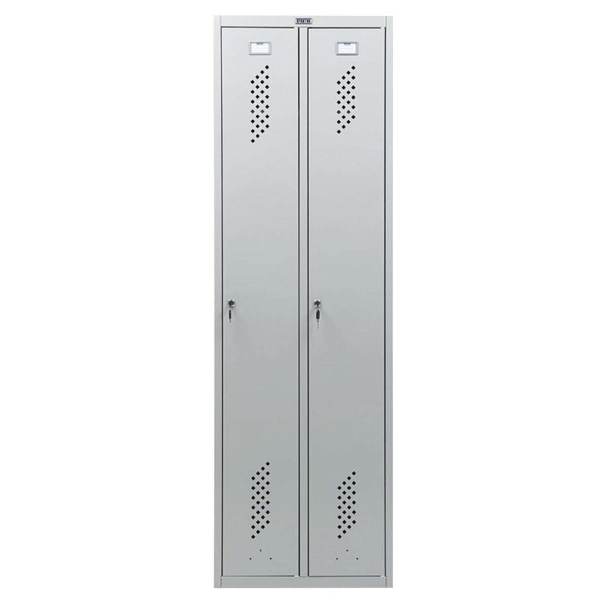 Шкаф металлический для одежды ПРАКТИК "ML/LS-21", двухсекционный, 1830х600х500 мм, 29 кг, разборный — изображение 3