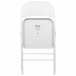 Стул складной BRABIX "Golf Plus CF-003 КОМФОРТ", белый каркас, кожзам белый, 532888 — изображение 8