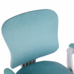 Кресло детское с подставкой для ног BRABIX "Sky MG-206", велюр, голубое, 533155 — изображение 11