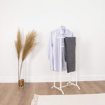 Вешалка-стойка костюмная "Стиль-3", 1080х470х350 мм, металл, белая, ВНП 300 Б — изображение 6