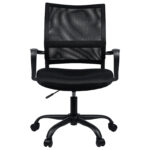 Кресло BRABIX "Cargo MG-391", до 130 кг, пятилучие металлическое, ткань/сетка, черное, 532786 — изображение 4