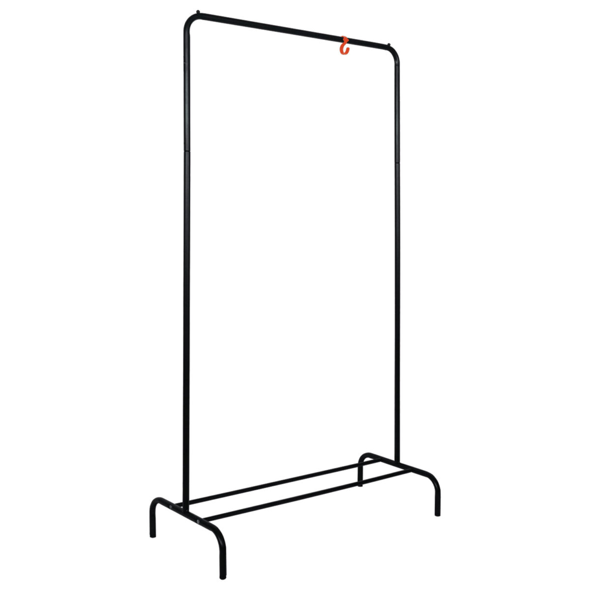 Вешалка для плечиков "Радуга-1", 1500х820х390 мм, металл, черная, ВНП 298 Ч — изображение 1