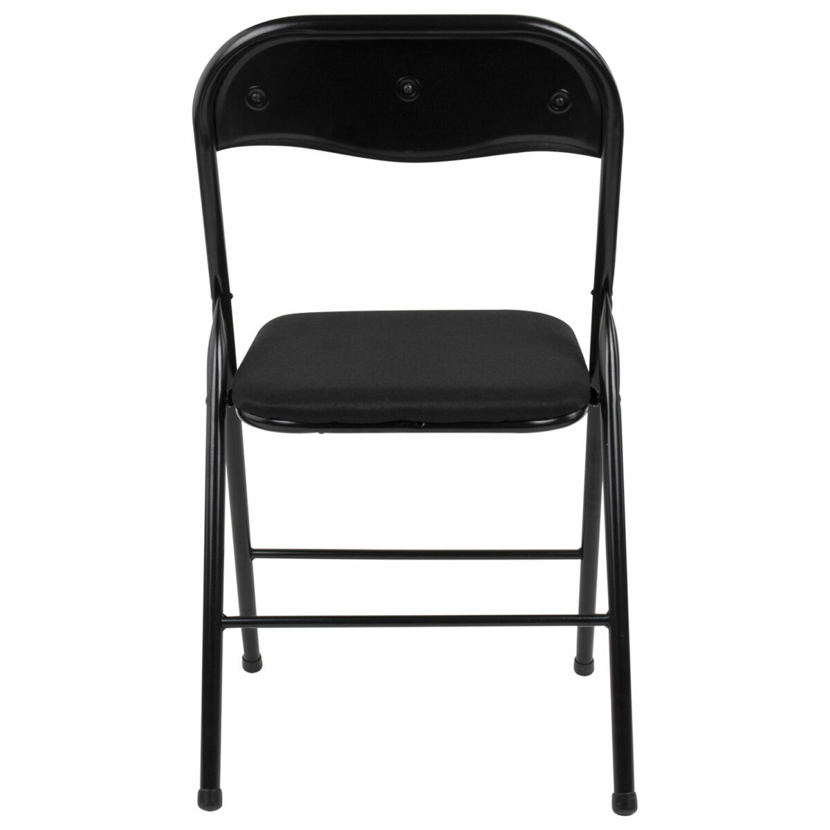 Стул складной BRABIX "Golf CF-007", чёрный каркас, чёрная ткань, гофрокороб, 533025 — изображение 5