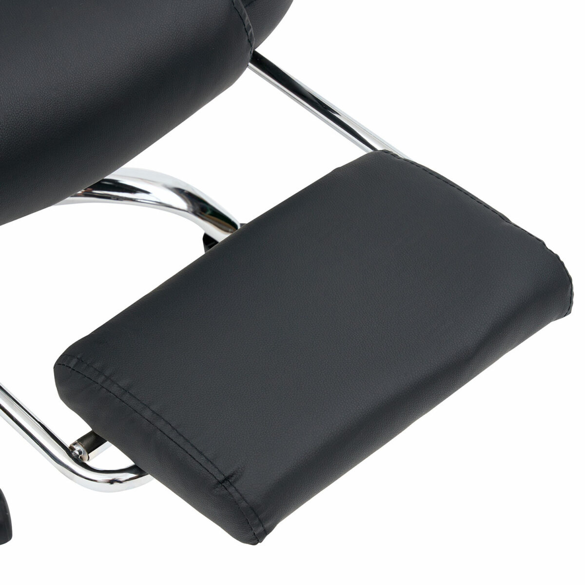 Кресло офисное CROMEX (КРОМЕКС) "Chill MS-005", с функцией вибромассажа, подножка, экокожа, черное, 532958 — изображение 16