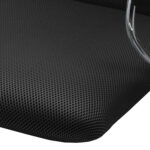 Кресло офисное МЕТТА "SU-B-8" хром, ткань-сетка, сиденье мягкое, черное — изображение 16