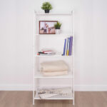 Стеллаж на металлокаркасе "Валенсия-25", 655х300х1555 мм, 5 полок, белый, СТВ25 Б — изображение 4