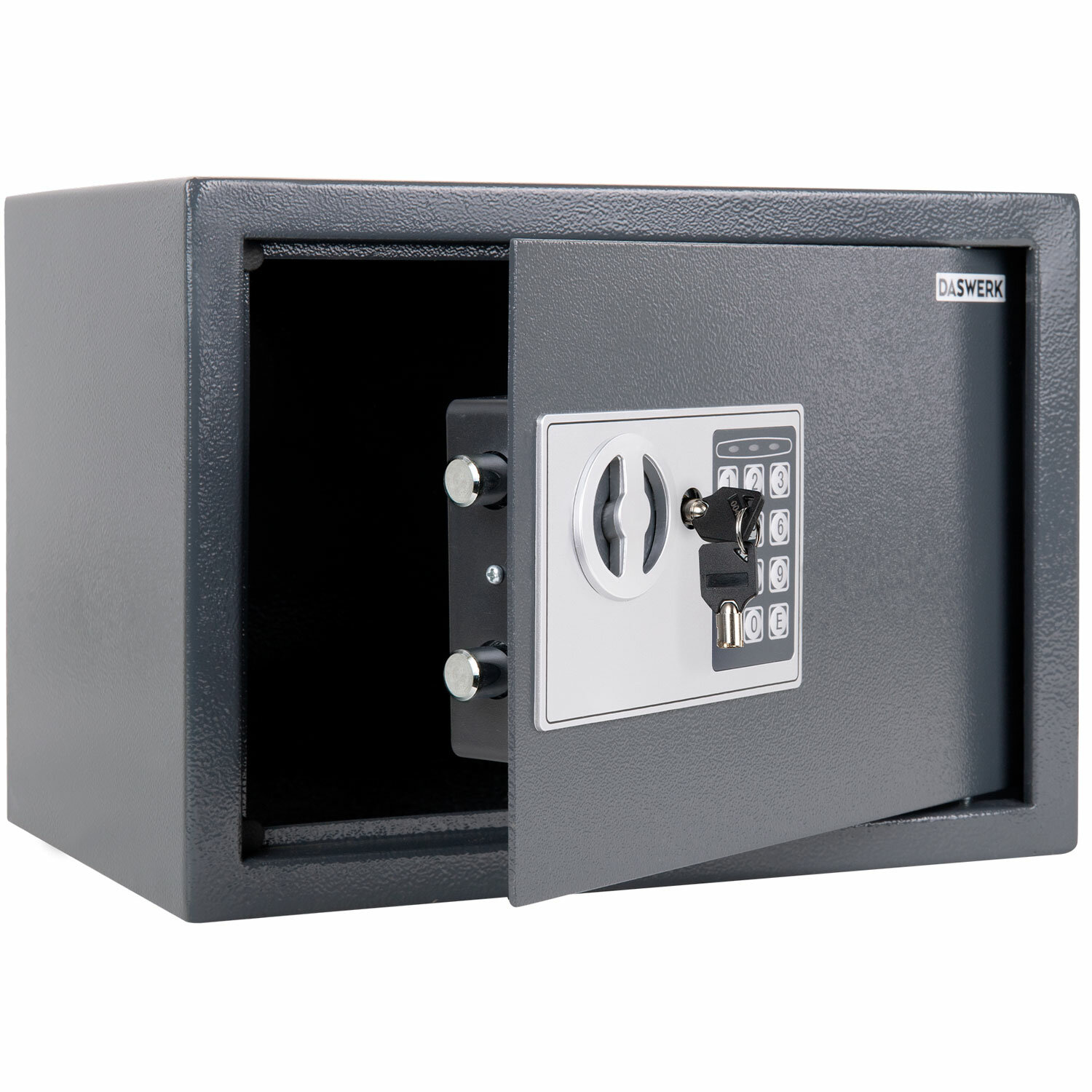 2c3533aa73b997a168fdd83282bb0873_xl Сейф мебельный DASWERK (ДАСВЕРК) SC-250EL (250х350х250 мм), электронный замок, графит, 291343 — изображение 1