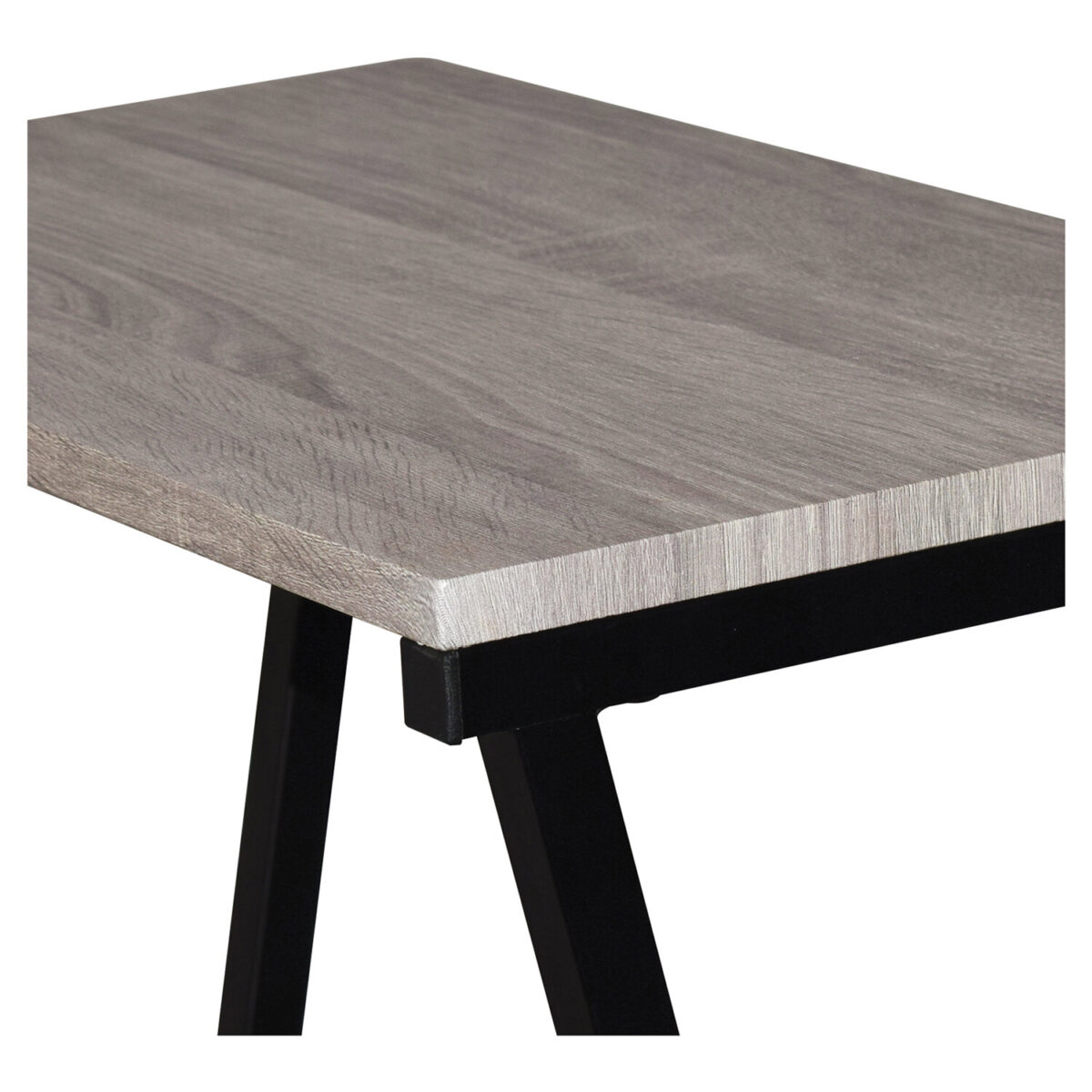 Стол на металлокаркасе BRABIX "LOFT CD-004", 1200х535х1110 мм, 3 полки, цвет дуб антик, 641219 — изображение 6