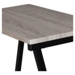 Стол на металлокаркасе BRABIX "LOFT CD-004", 1200х535х1110 мм, 3 полки, цвет дуб антик, 641219 — изображение 6